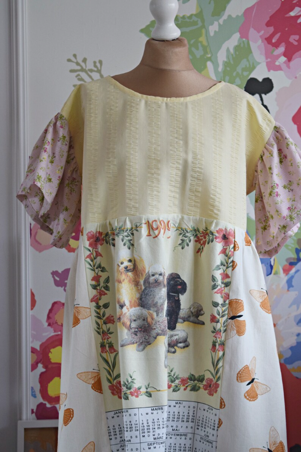 Dog Recycled Dress