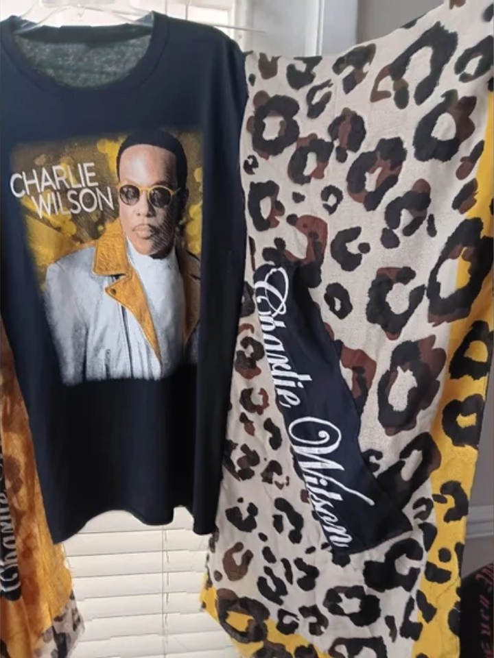 Charlie Wilson Graphic Print T-Shirt (No Patch)