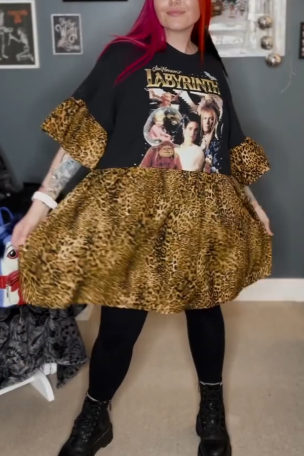 Labyrinth Recycled Dress
