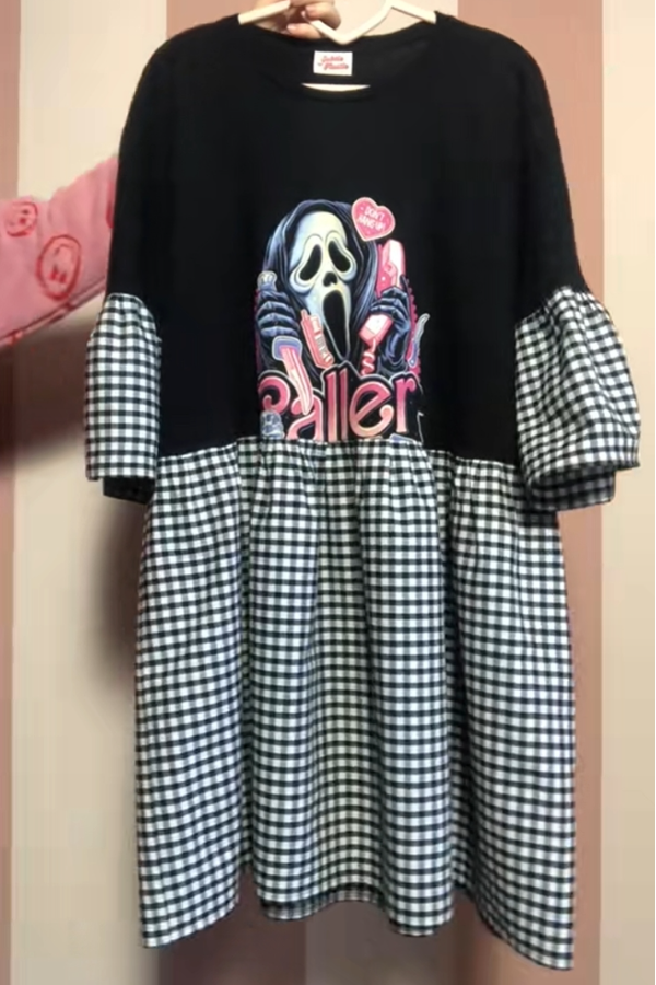 Pink is the color of terror Upcycled Tee