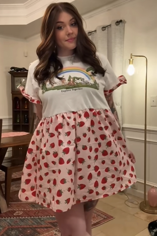 Explore together Upcycled Tee