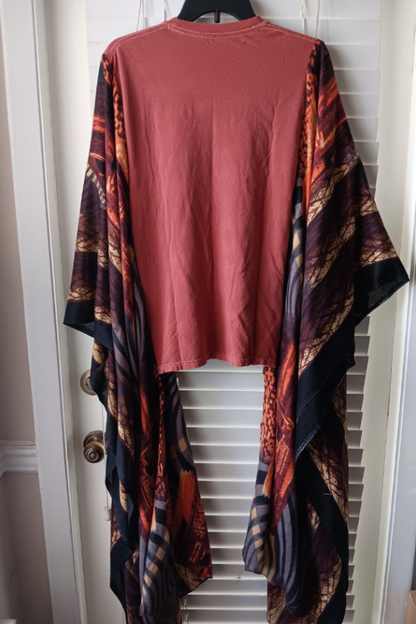 Red Hot Chili Peppers T-shirt Poncho