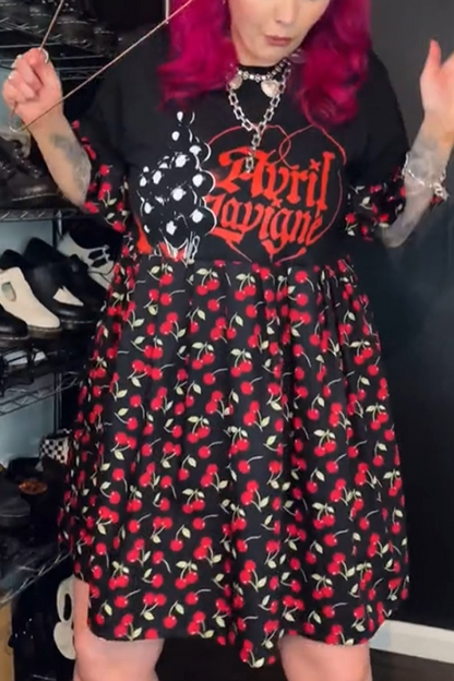 Avril Lavigne Love Sux Upcycled Tee