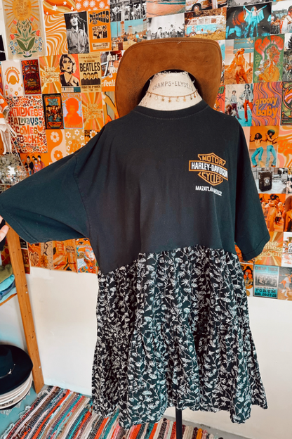 Harley Davidson Recycled Dress
