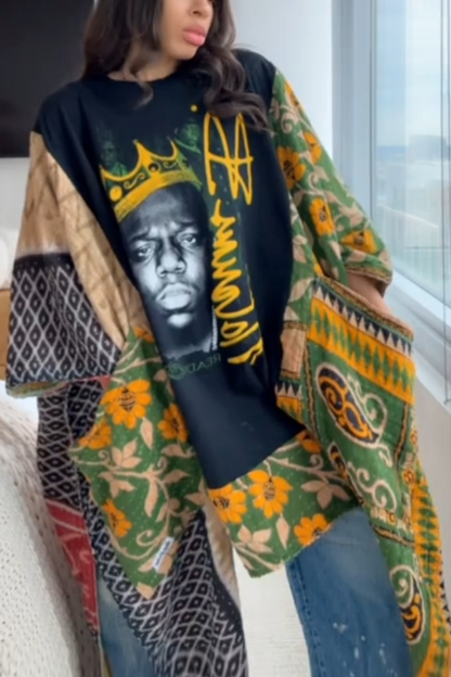 Notorious B.I .G. Bat-Sleeve Tee