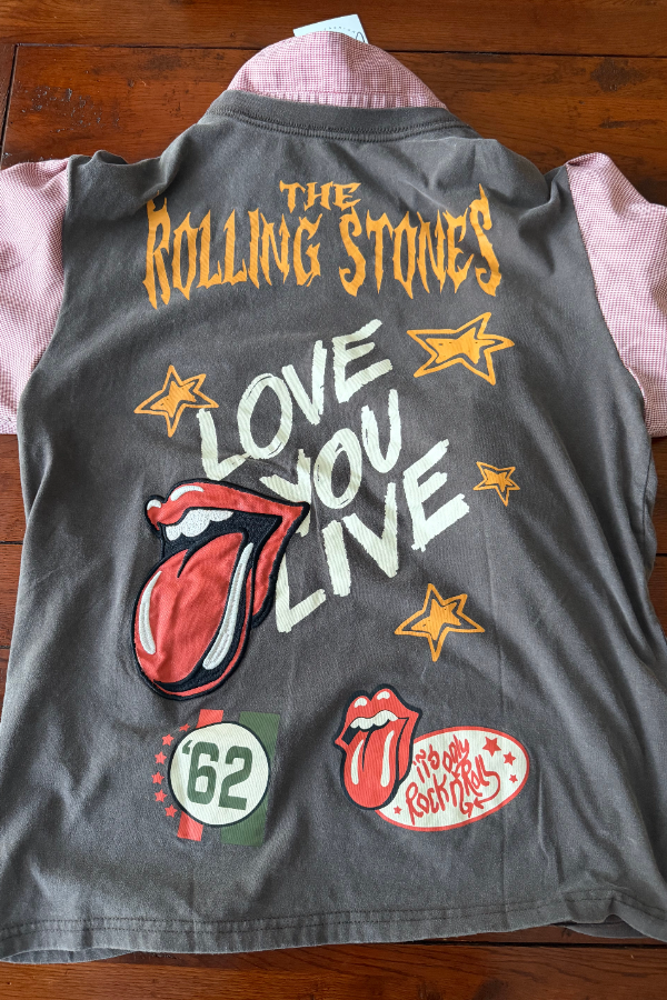 The Rolling Stones Recycled Top