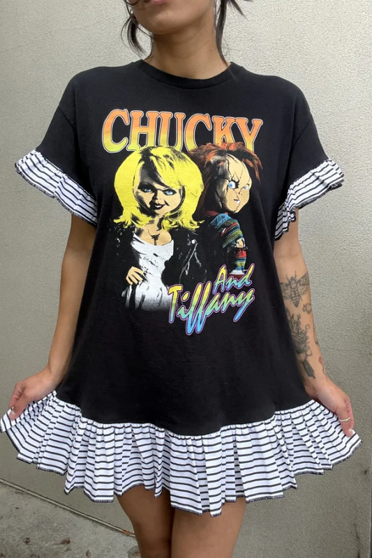 Bride of Chucky Recycled Dress