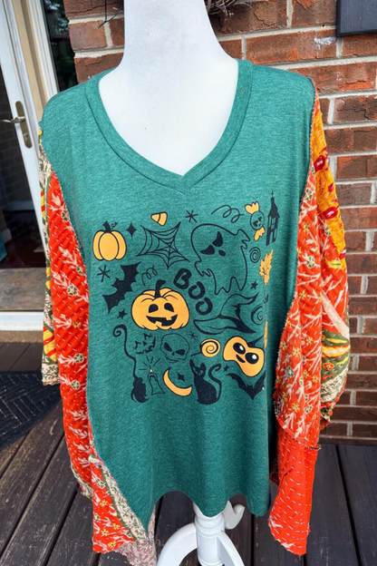 Halloween Pumpkin Lantern  Mix Match T-Shirt