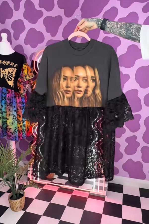 Hilary Duff's  Upcycled Tee