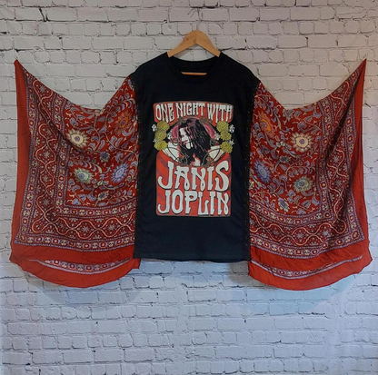 Janis Joplin rock  Mix & Match Tee