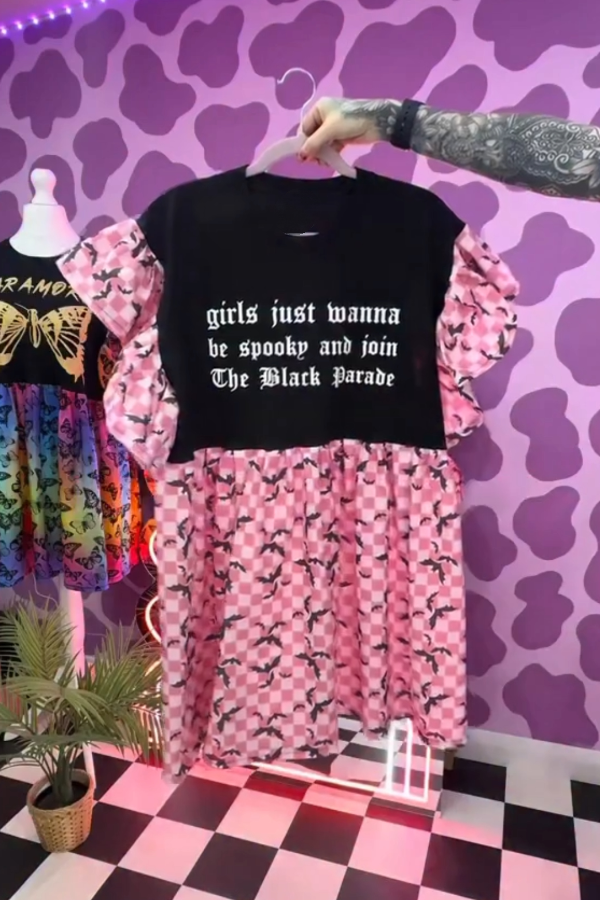Alphabet Recycled Dress