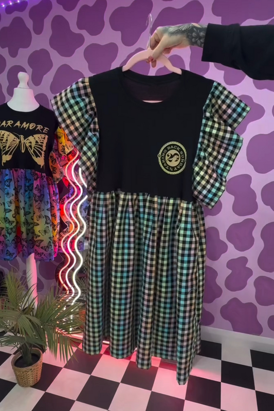 Punk Rock Recycled Dress