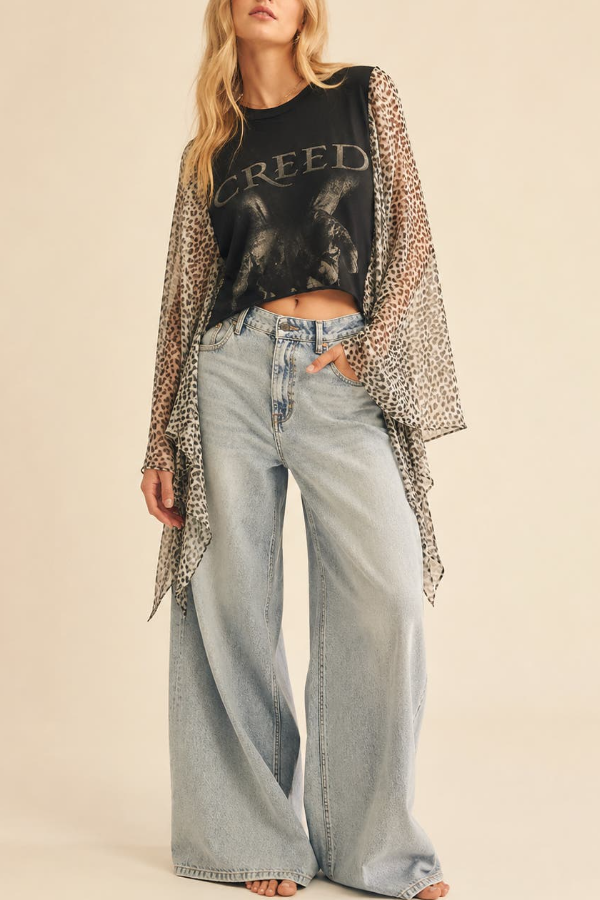 Electric Honey Bat Sleeve Tee
