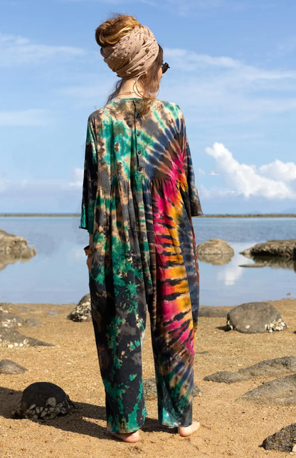 Jungle Twilight Boho Romper Jumpsuit