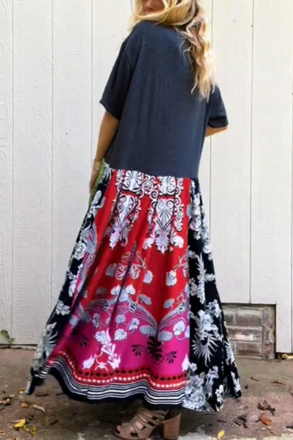 Fleetwood Mac Band Double Split Maxi Tee