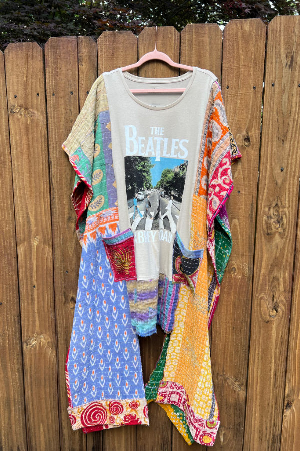 The Beatles Abbey Road Mashup Dress