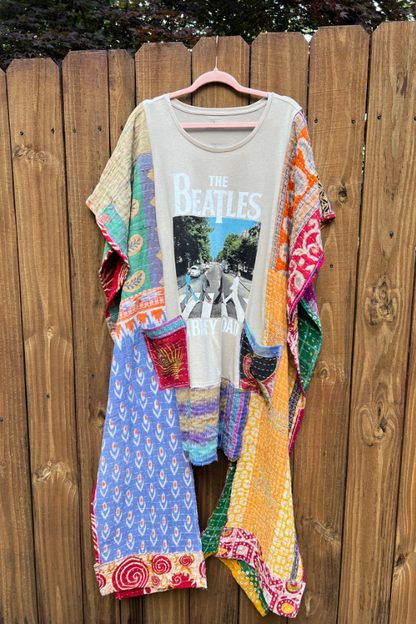 The Beatles Abbey Road Mashup Dress
