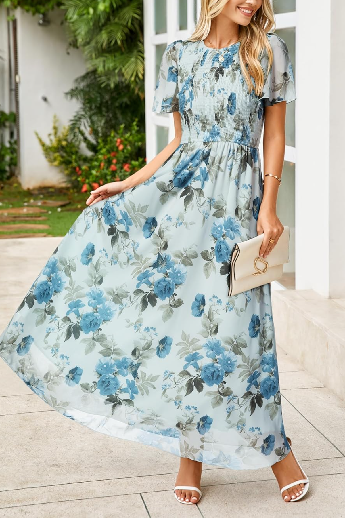 Women's Floral Print Dress