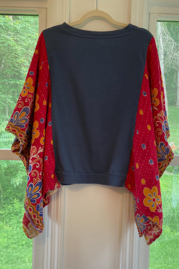 Rolling Stones Printed Dolman Sleeve T-Shirt Top