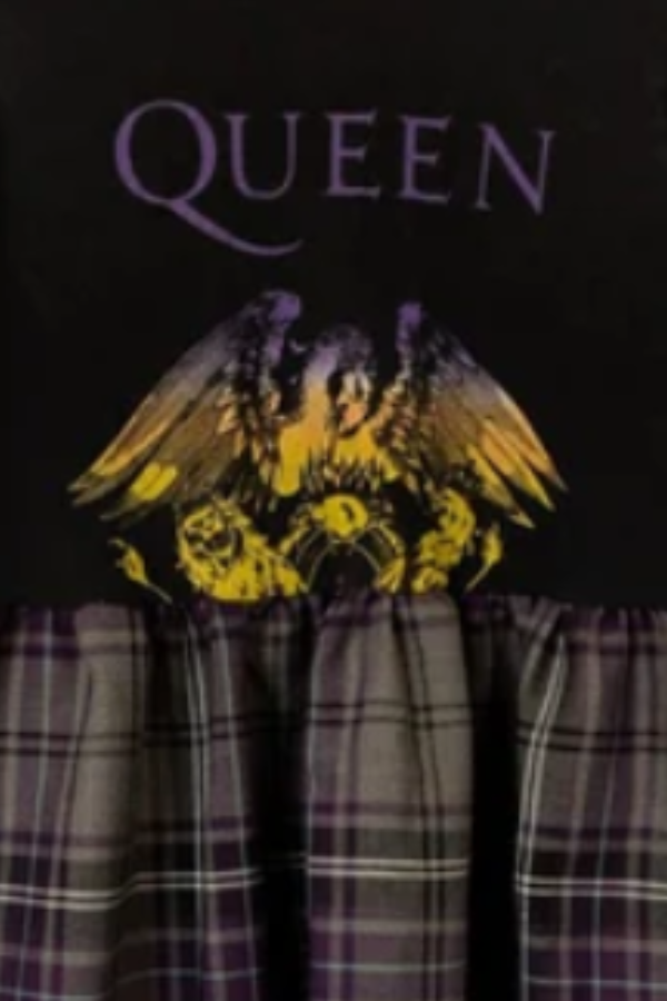 Queen Recycled Dress