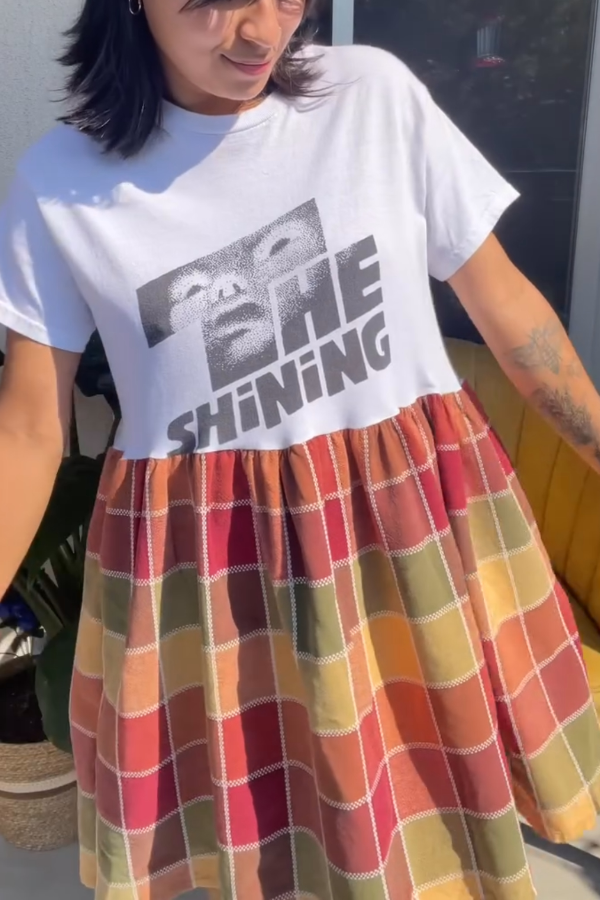 The Shining Recycled Dress