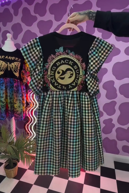 Punk Rock Recycled Dress