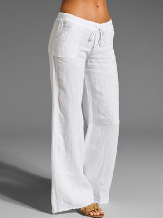 Pantalon uni doux 