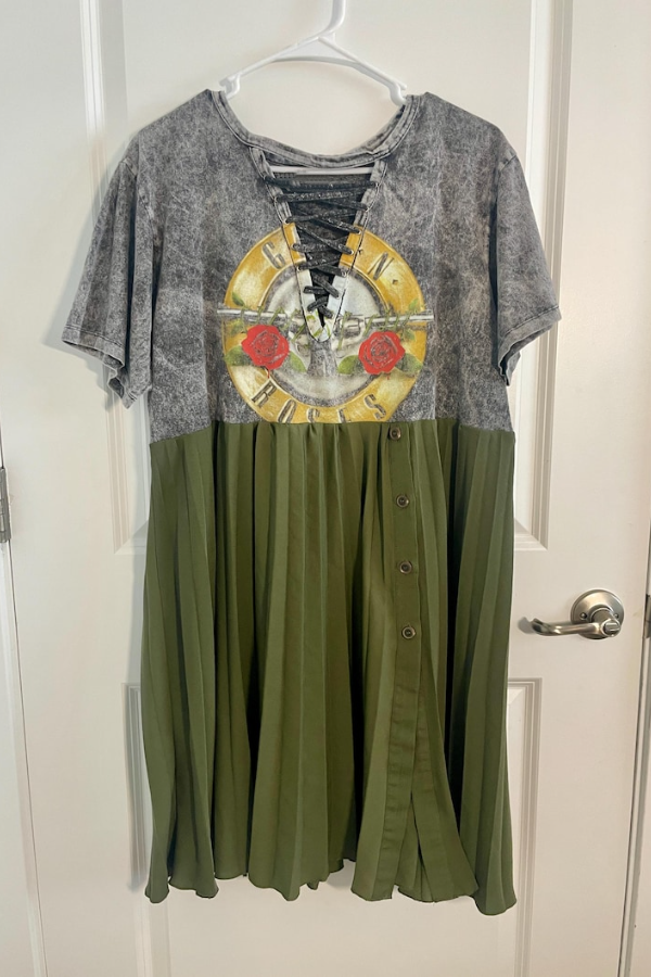Guns N Roses Recycled Dress