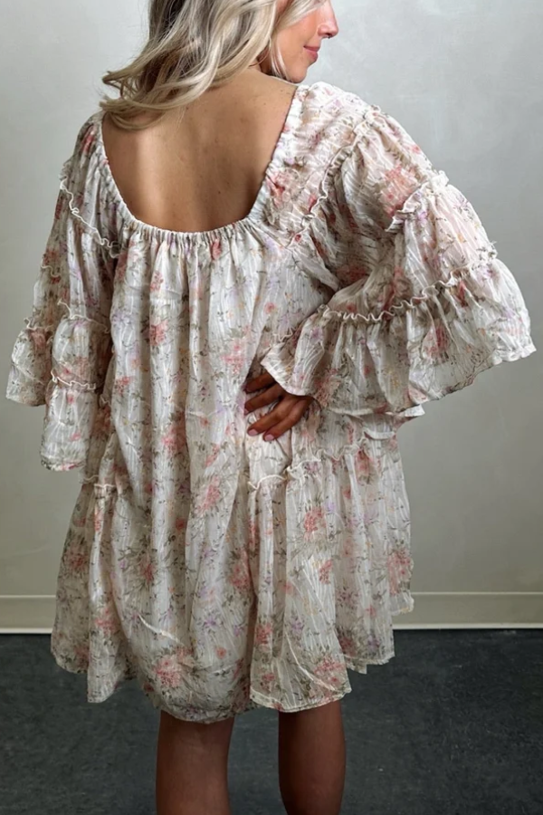 Women’s Floral-print Short Dress