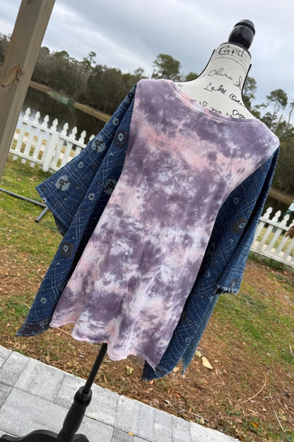 Kiss Graphic Print Dolman Sleeve Tee