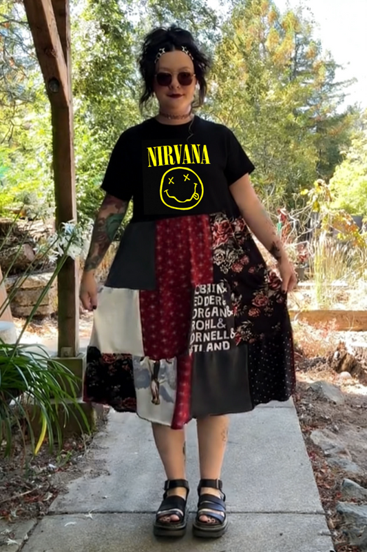 Nirvana Upcycled Tee