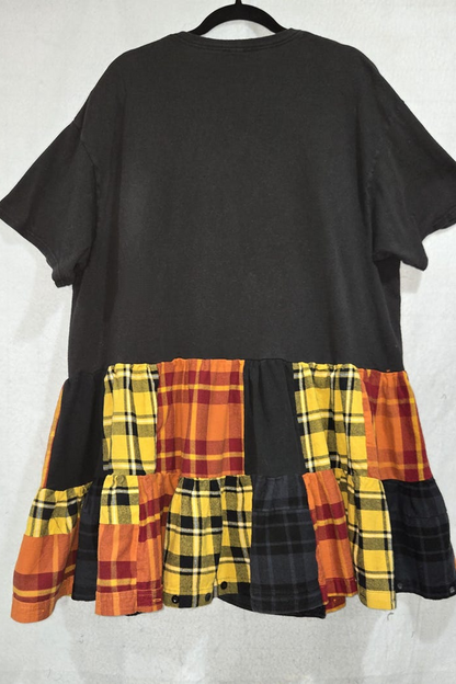 Mortal Kombat Retro Printed Pattern Dress