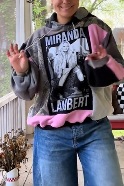 Miranda Lambert On Tour Colorblock Hoodie