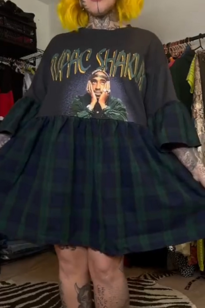 Tupac Shakur Recycled Dress