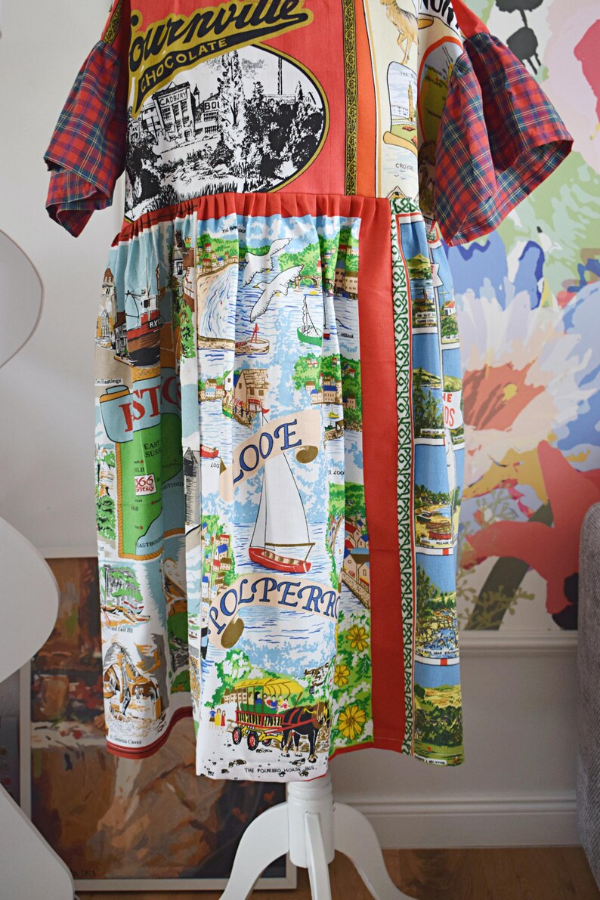 Pattern Recycled Dress
