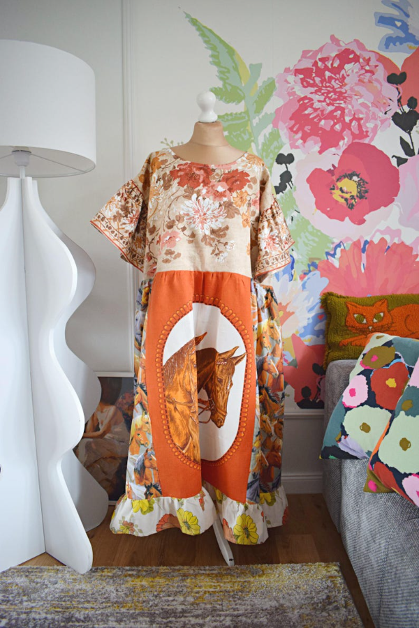 Horse Recycled Dress