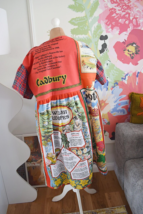 Pattern Recycled Dress