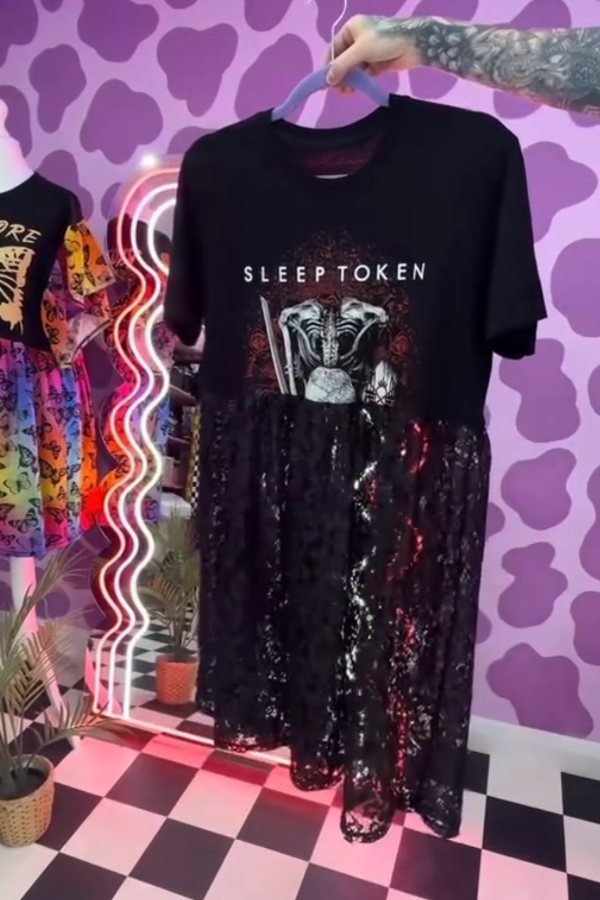 Sleep Token Recycled Dress