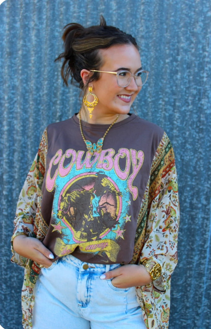 Cowboy  Mix & Match Tee