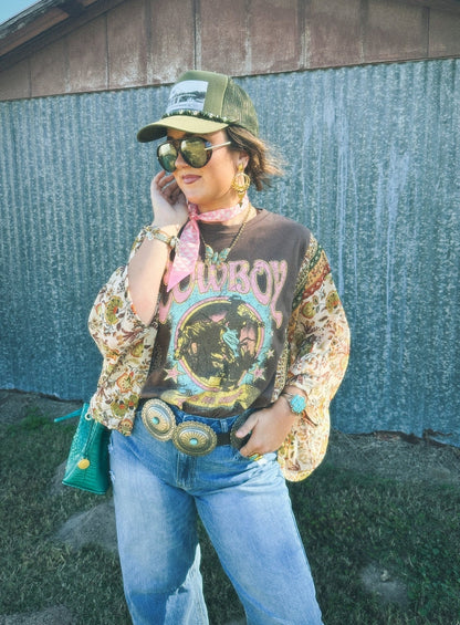 Cowboy  Mix & Match Tee