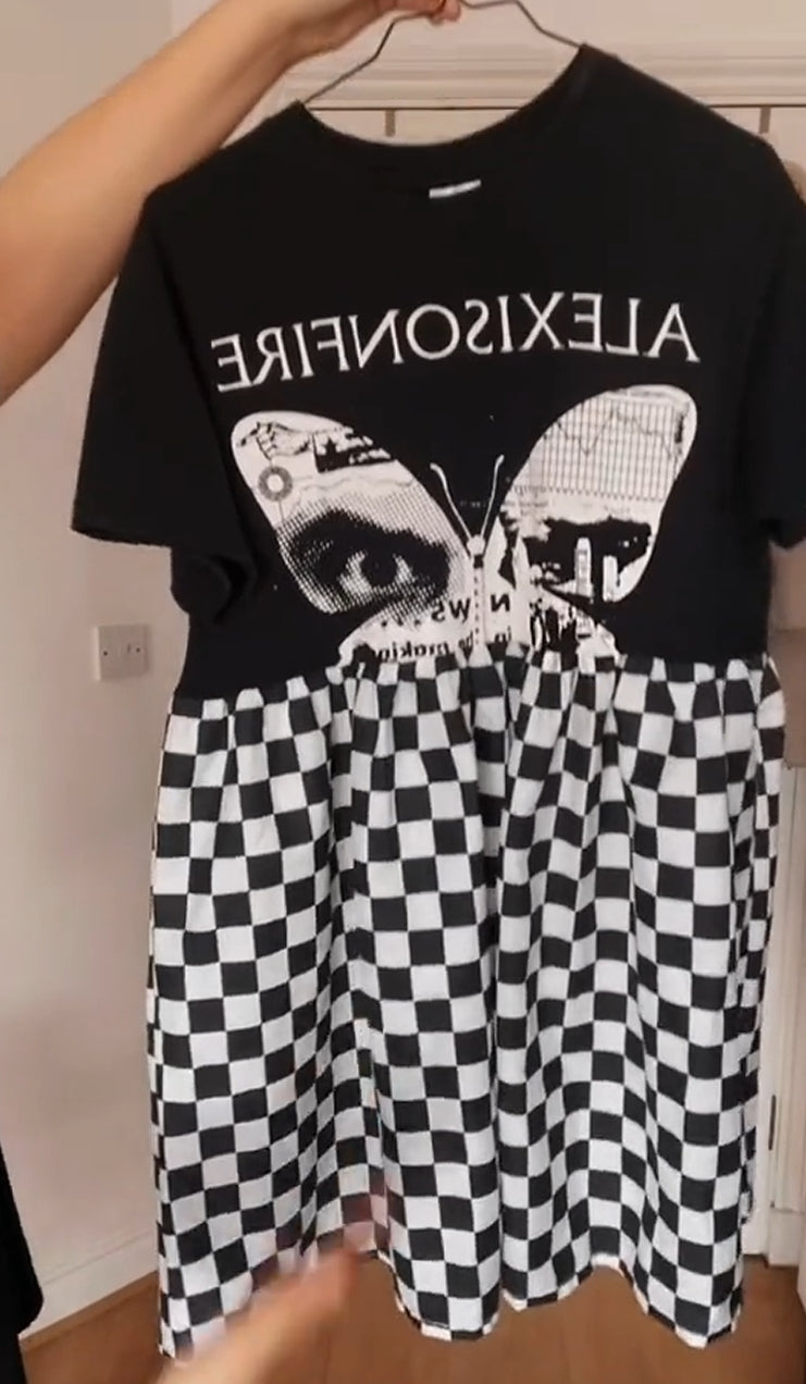 Alexisonfire Butterfly Upcycled Tee