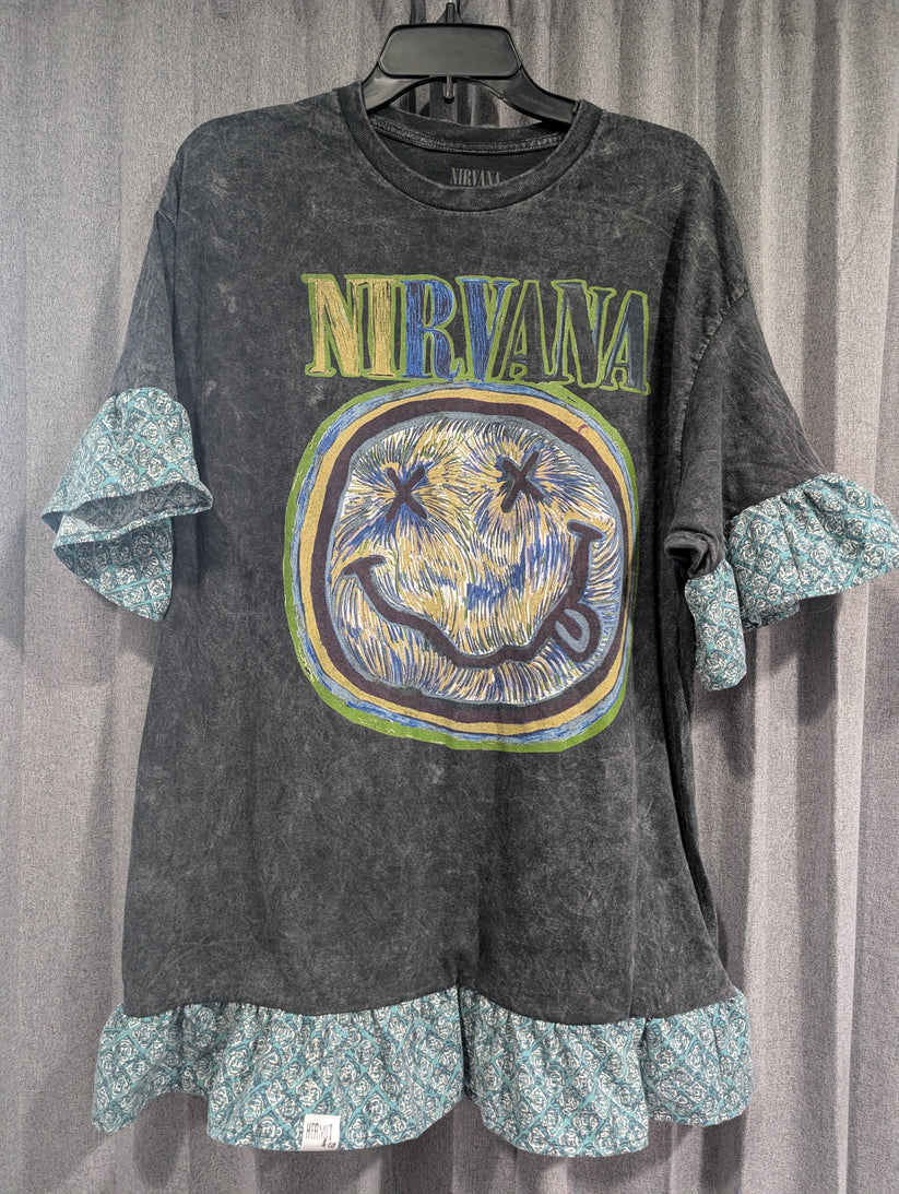 Nirvana  Upcycled Tee